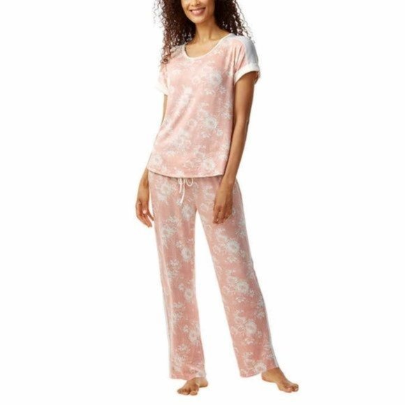NEW LUCKY BRAND | 3 Pc Pink Floral Pajama Set - Picture 6 of 6